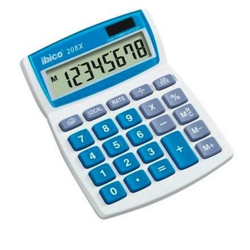 Calcolatrice Ibico 208X Bianco