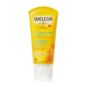 Gel e Shampoo 2 in 1 Weleda Baby 200 ml Calendula