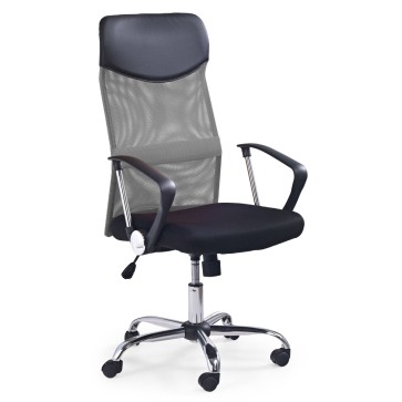 Sedia Ufficio con Poggiatesta Top E Shop KRZESŁO NEMO SZARE Nero Grigio