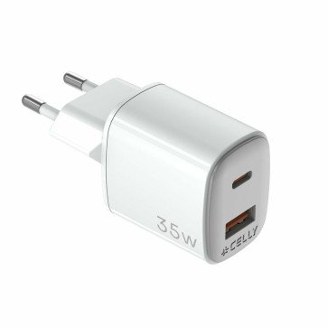 Caricabatterie da Parete Celly UPTC1USB1USBC35