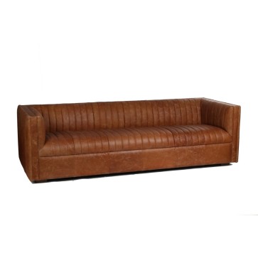 Divano Home ESPRIT Marrone Città 246,5 X 92 X 73 CM