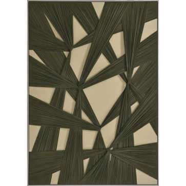 Quadro Home ESPRIT Verde Moderno