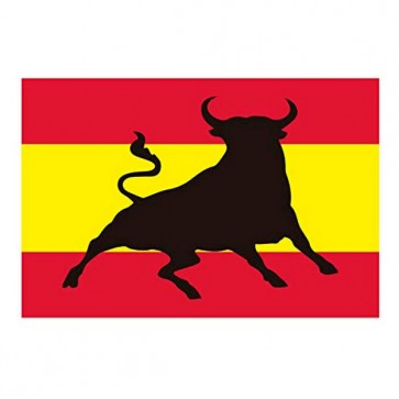 Adesivi Bandiera Spagna (1 ud)