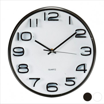 Orologio da Parete Vetro Plastica (33 x 5 x 33 cm)