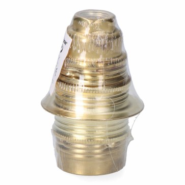 Portalampada F-line E14 Ottone Vintage