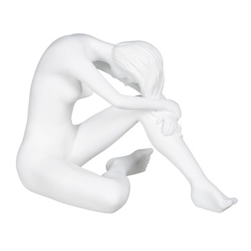 Statua Decorativa Bianco 28,5 x 17,5 x 18 cm