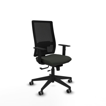 Sedia da Ufficio Piqueras y Crespo 1D066G0 Nero