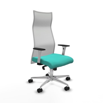 Sedia da Ufficio Piqueras y Crespo B1B086N Turchese