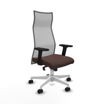 Sedia da Ufficio Piqueras y Crespo B2D026N Marrone scuro