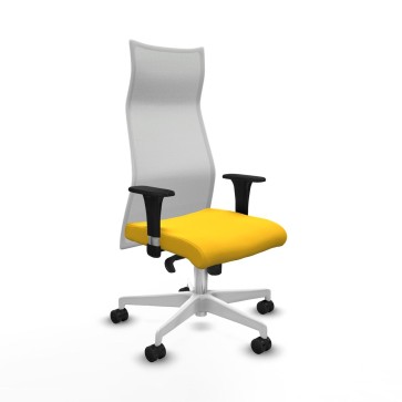 Sedia da Ufficio Albacete XL Piqueras y Crespo B1C026N Giallo
