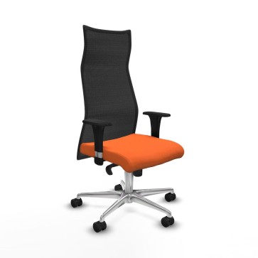 Sedia da Ufficio Albacete XL Piqueras y Crespo B1C086N Arancio