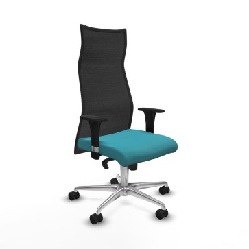 Sedia da Ufficio Albacete XL Piqueras y Crespo B1C086N Turchese