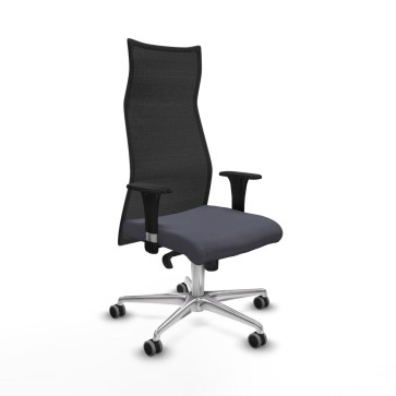 Sedia da Ufficio Albacete XL Piqueras y Crespo B1C086G Grigio scuro