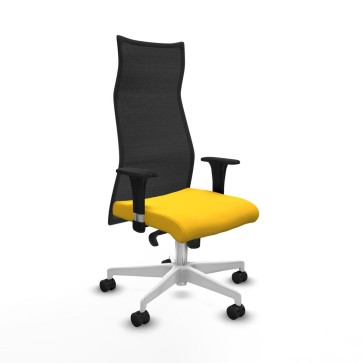 Sedia da Ufficio Albacete XL Piqueras y Crespo B1C026N Giallo