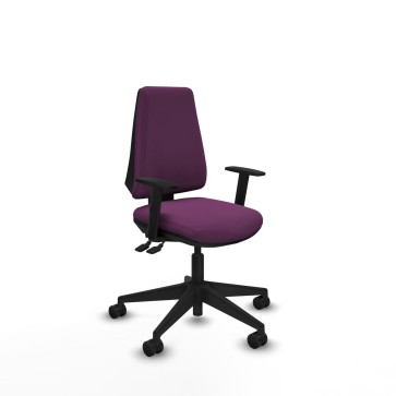 Sedia da Ufficio Elche AS Piqueras y Crespo B1D066N Viola