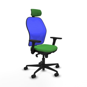 Sedia da Ufficio Piqueras y Crespo 3D036N2 Verde