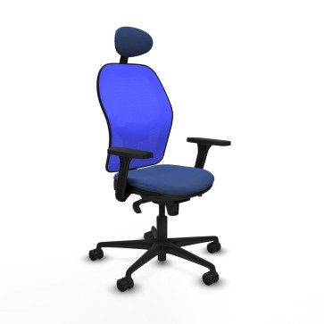 Sedia da Ufficio Piqueras y Crespo 3D036N1 Blu Marino