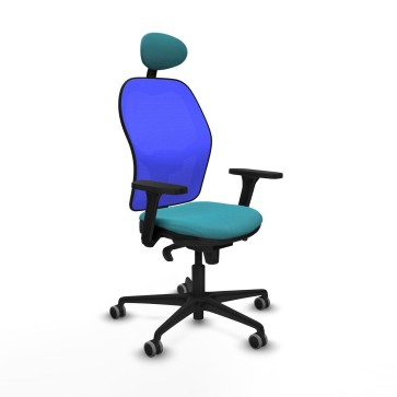 Sedia da Ufficio Piqueras y Crespo 3D036G1 Turchese