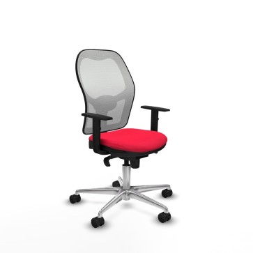 Sedia da Ufficio Piqueras y Crespo 1D086N0 Rosso