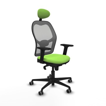 Sedia Ufficio con Poggiatesta Piqueras y Crespo 2D036G1 Pistacchio