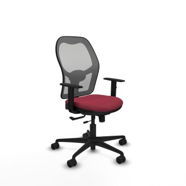 Sedia da Ufficio Jorquera Piqueras y Crespo 1D036N0 Rosso Granato