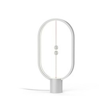 Lampada da tavolo Allocacoc Heng Balance Ellipse Bianco Bianco Caldo Plastica 23 x 36 x 16 cm