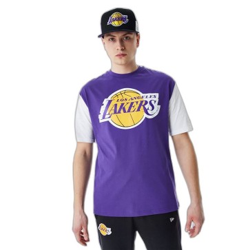 Maglia a Maniche Corte Uomo New Era 60424423 Viola (XL)