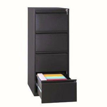 Armadio per archiviazione Bisley Nero A4 132 x 46 x 62 cm