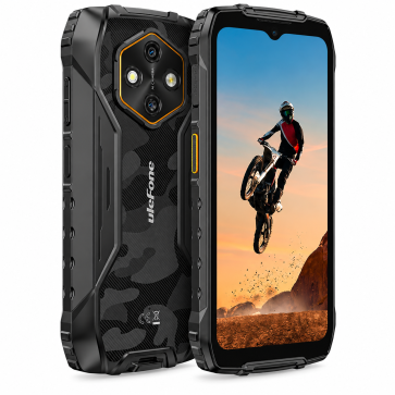 Ulefone RugKing 4 Pro 4G 256GB Nero – 8GB RAM, Dual SIM, 6,56", Batteria 10200mAh, Android 15, USB-C