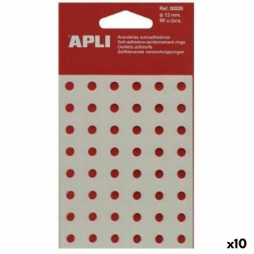 Rondelle Apli Trasparente Ø 13 mm 96 Pezzi (10 Unità)