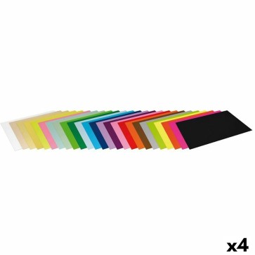 Cartoncini Fabrisa Multicolore Oscuro 50 Pezzi (4 Unità)