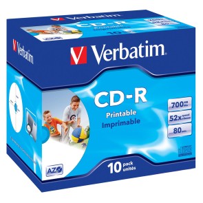 CD-R Verbatim 43325 700 MB (10 Unità)