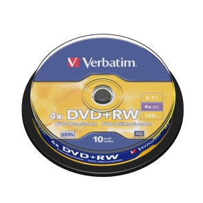 DVD-RW Verbatim    10 Unità 4x 4,7 GB