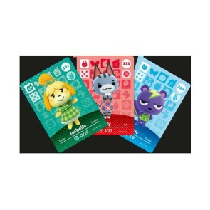 Carte Nintendo AMIIBO CARDS ANIMAL CROSSING 4 (3 uds)