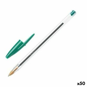 Penna Bic Cristal Originale Verde 50 Unità
