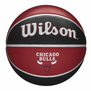 Pallone da Basket Wilson NBA Team Tribute Chicago Bulls Rosso Taglia unica 7