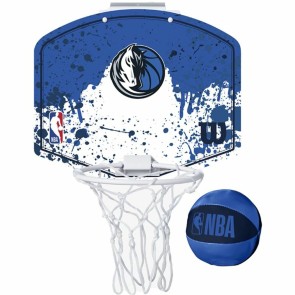 Cestello da Basket Wilson Dallas Mavericks Mini Azzurro