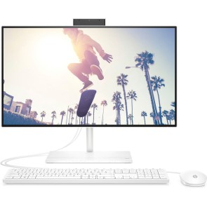 All in One HP 24-CB0000NS Qwerty in Spagnolo 256 GB SSD 8 GB RAM 23,8" Intel Celeron J4025