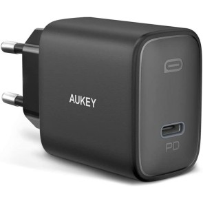 Caricabatterie da Parete Aukey PA-F1S Nero