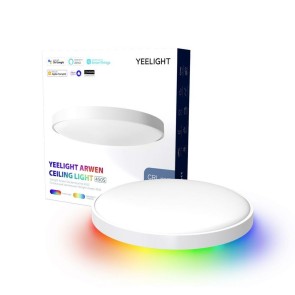 Applique Plafoniera LED Yeelight Arwen 450S Bianco Multicolore Trasparente Sì Bianco Caldo Multi SPCC 50 W (2700 K) (6500 K)