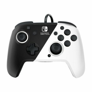Controller Gaming PDP Faceoff Deluxe Audio Nero/Bianco Nintendo Switch