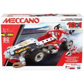 Set di Costruzioni Meccano Racing Vehicles 10 Models