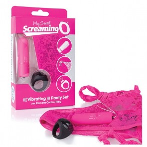 Masturbatore da Slip con Telecomando Rosa The Screaming O SCPNTY-PK-110