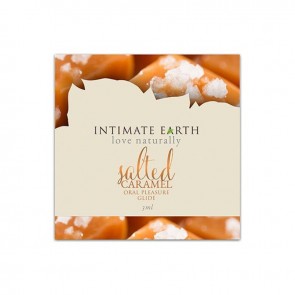 Lubrificante Oral Pleasure Salted Caramel Foil 3 ml Intimate Earth