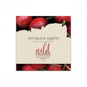Lubrificante Oral Pleasure Wild Cherry Foil 3 ml Intimate Earth Ciliegia