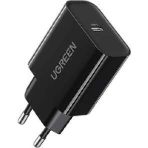 UGREEN Caricatore USB Type C 20W PD Black