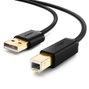 UGREEN Cavo Stampante USB 2.0 A maschio a B maschio 3m (Black)