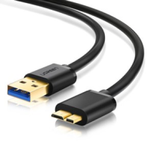 UGREEN Cavo USB 3.0 A maschio a Micro USB 3.0 maschio 0.5m (Black)