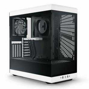 Case computer desktop ATX Hyte Y40-BW Bianco