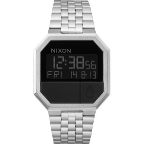 Orologio Uomo Nixon A158000-00 Nero Argentato